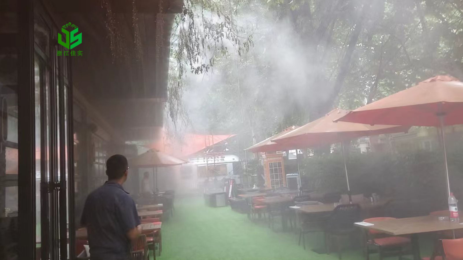 安徽人造雾喷雾造景 雾森系统打造特色景观体验-2